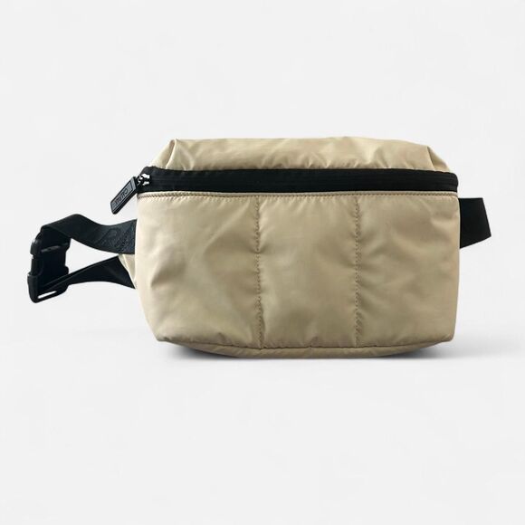 CALPAK Luka Belt Bag – Oatmeal Puffy Crossbody / Fanny Pack - Picture 3 of 6